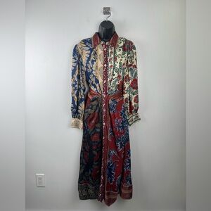 FARM Rio Winter Mix Midi Dress